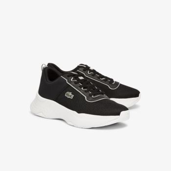 Lacoste Court Drive Sneaker - Tenisky Dětské Černé / Šedé | CZ-KiuYoL